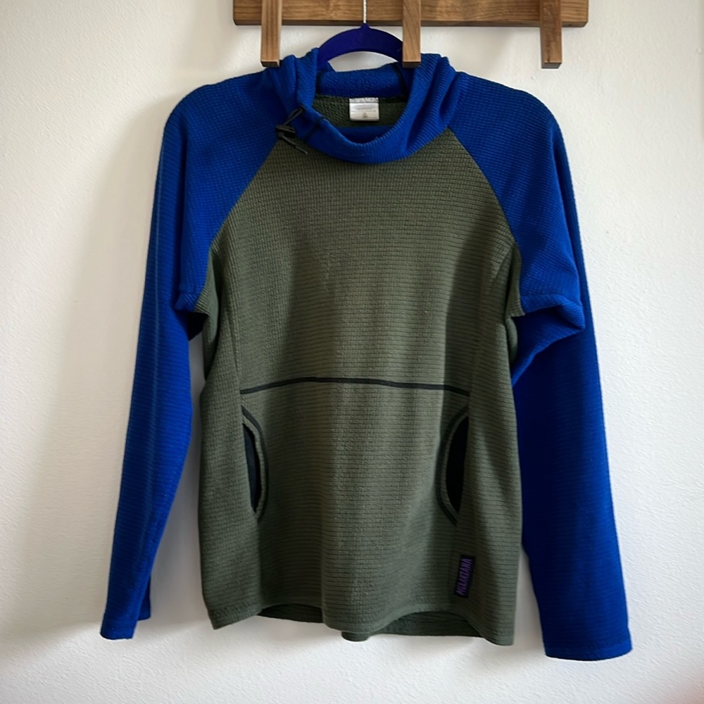 Melanzana Men’s Micro Grid hoodie size small
